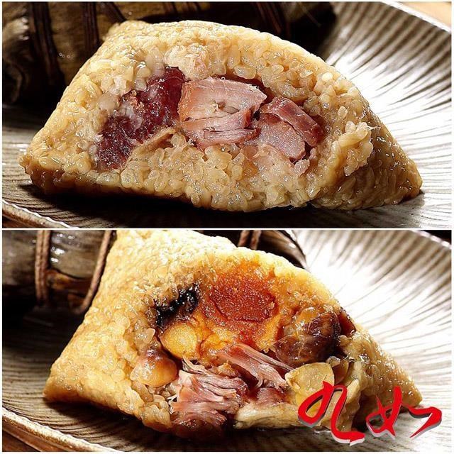 端午預購【九如商號】湖州肉粽3入(190g/入)+八寶肉粽3入(220g/入)