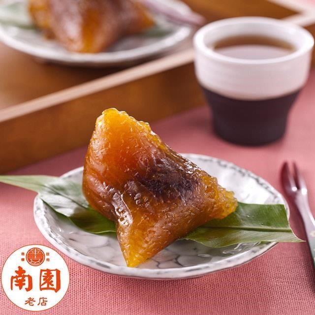 端午預購【南門市場南園老店】紅豆鹼粽5入(130g/入)