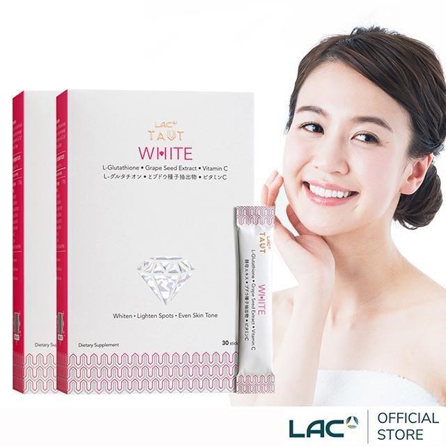 【LAC利維喜】2入組 回原皙粉末30包(穀胱甘肽/葡萄籽/維生素C)