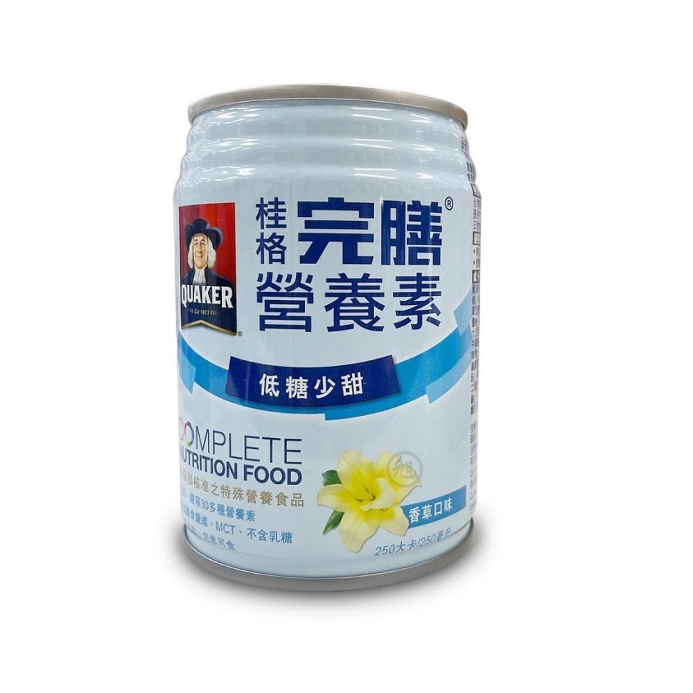 【桂格】桂格完膳營養素 香草低糖少甜 250ml*24瓶/箱