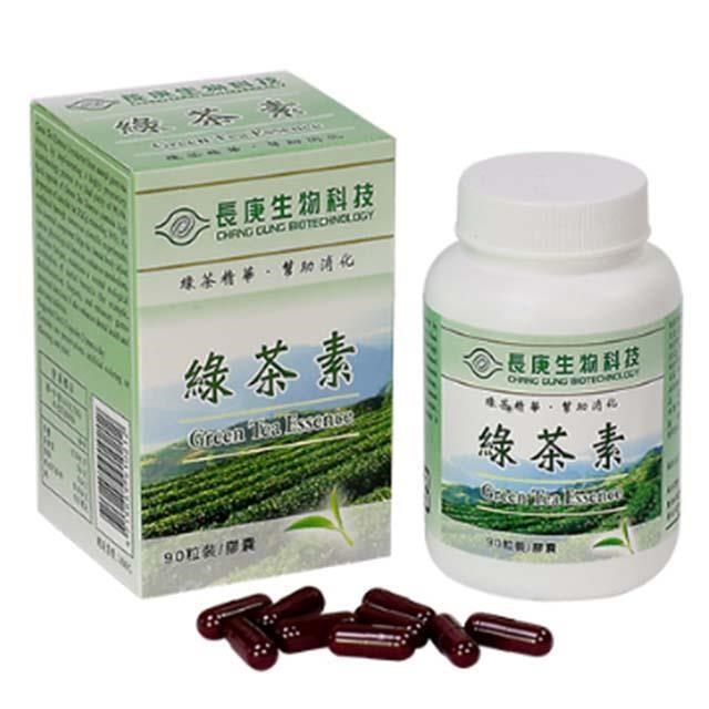 長庚生技 綠茶素(90粒) 2入