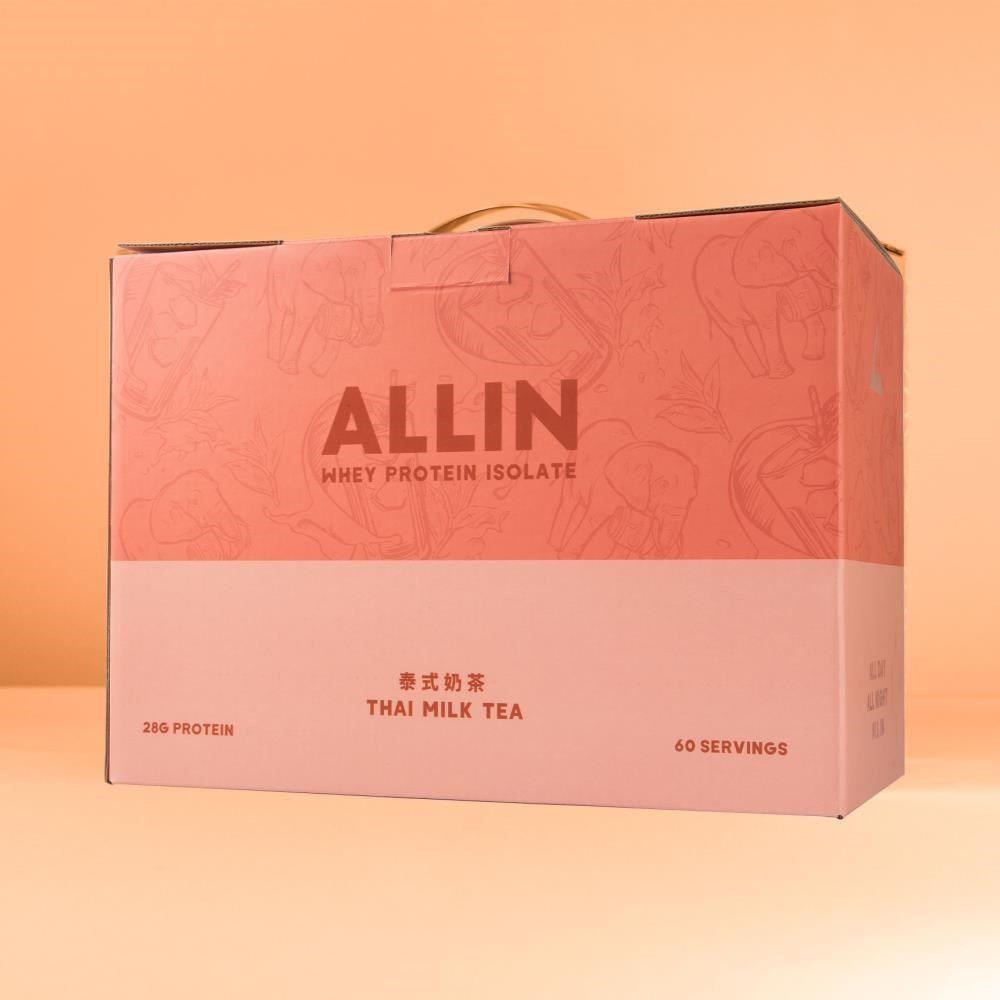 【ALL IN】分離乳清系列｜泰式奶茶 60包/盒