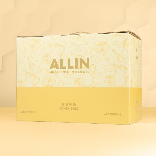 【ALL IN】分離乳清-蜂蜜牛奶60包/盒