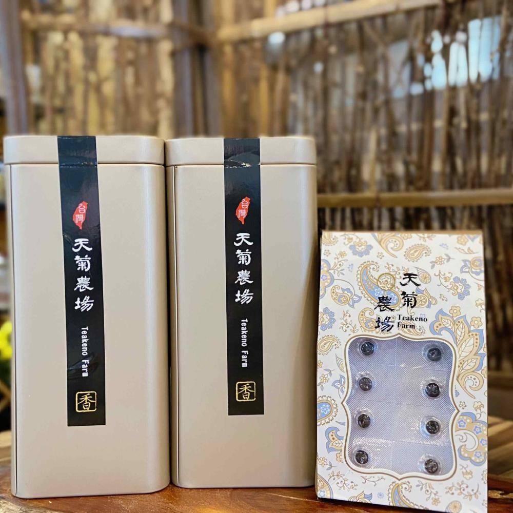【天菊農場】防疫保健組 2盒金衛茶經濟包+一盒30粒金銀花精