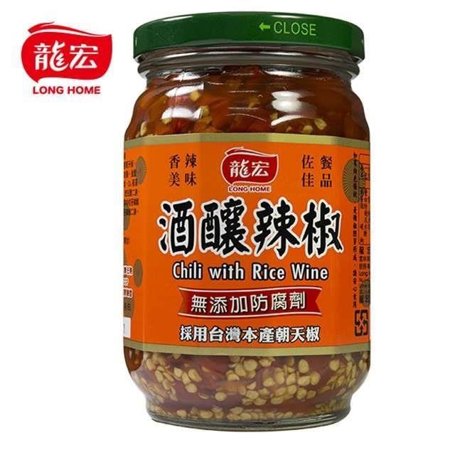 【龍宏】酒釀辣椒 360g