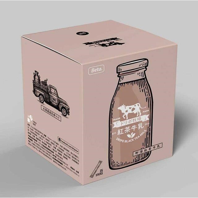 Dripoドリポ牧場 即溶飲品-紅茶牛乳(16g*25條/盒)