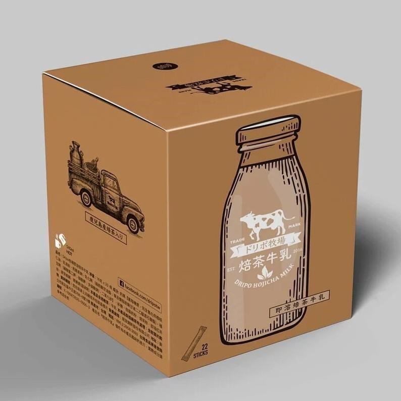 Dripoドリポ牧場 即溶飲品-焙茶x2盒(16g*22條/盒)