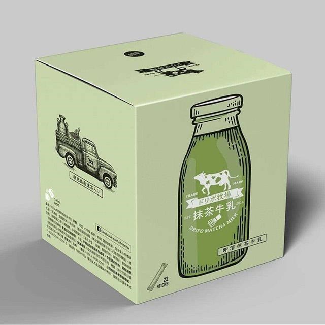 Dripoドリポ牧場 即溶飲品-抹茶x2盒(16g*22條/盒)