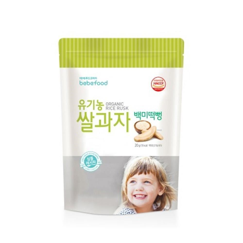 韓國 bebefood寶寶福德 米餅-原味