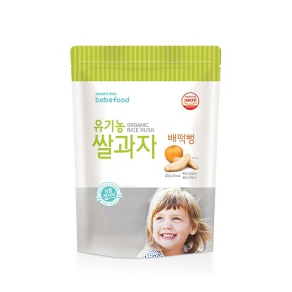 韓國 bebefood寶寶福德 米餅-韓國梨