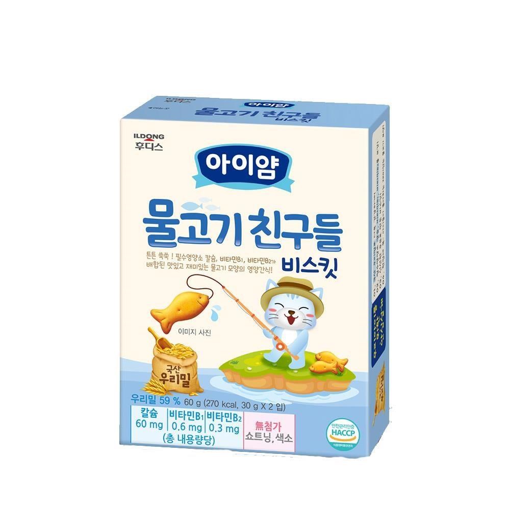 韓國 ILDONG 日東 小魚造型餅乾