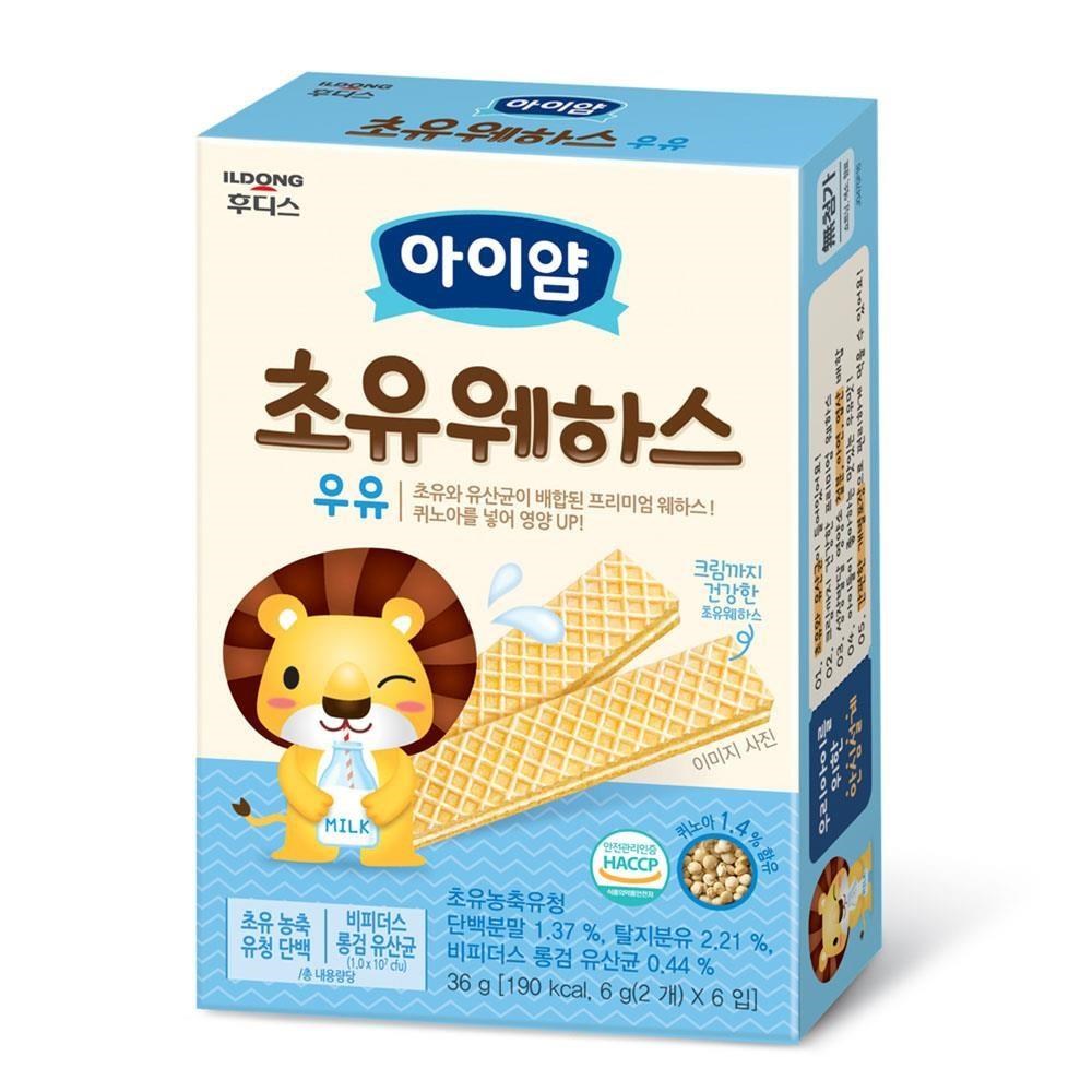 韓國 ILDONG 日東 藜麥威化餅-初乳牛奶