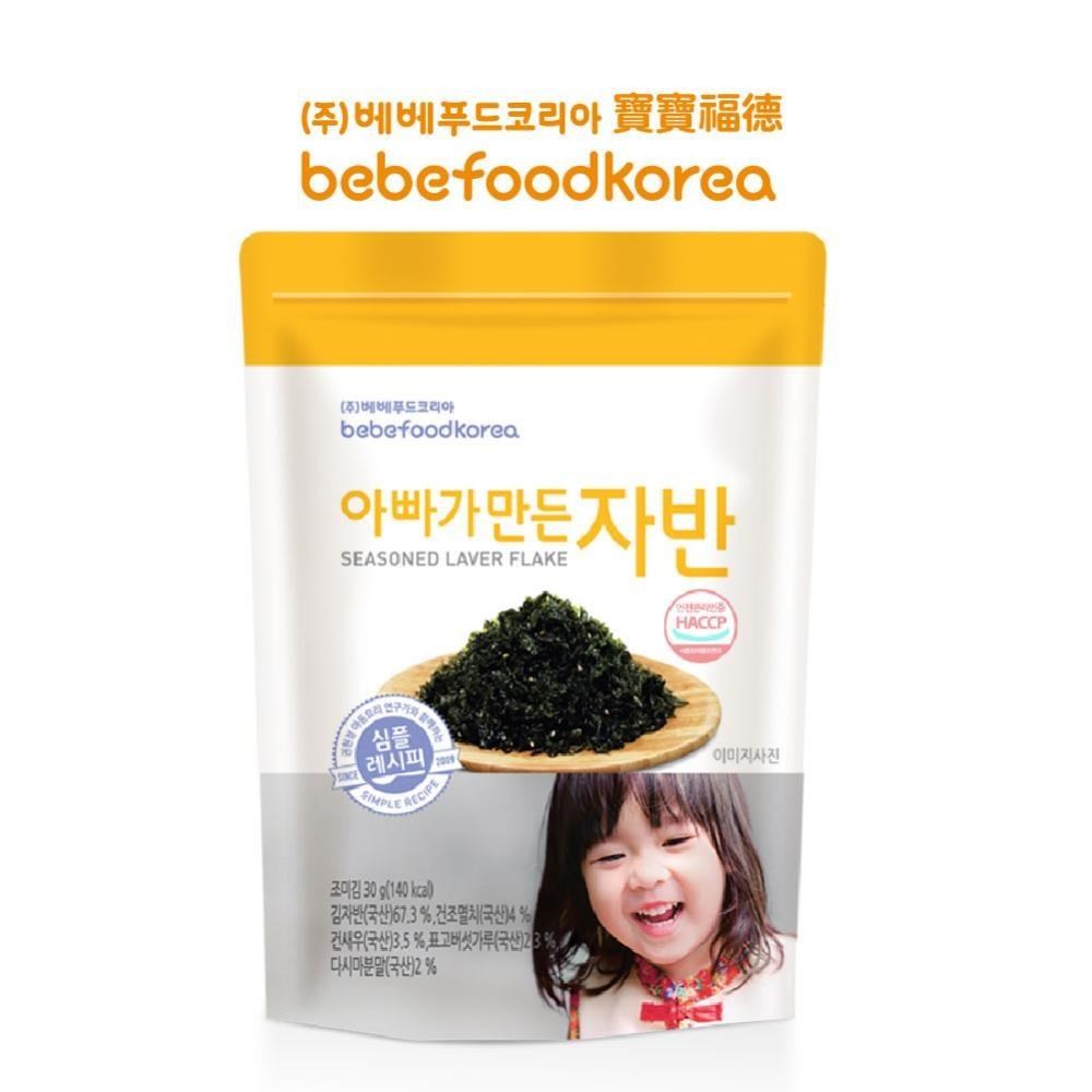 韓國bebefood寶寶福德 海苔酥(30g)