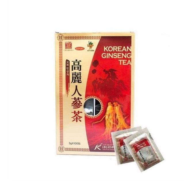 韓國高麗 高麗人蔘茶粉（3公克x100包）/盒x2盒
