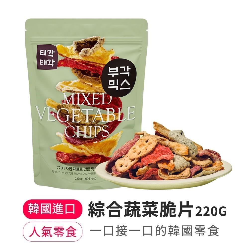 韓味不二-綜合蔬菜餅乾220g