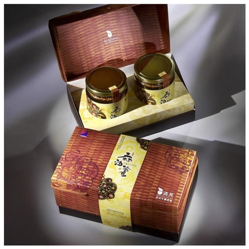 【清亮生態農場】麻油薑禮盒組(420g/罐*2入)