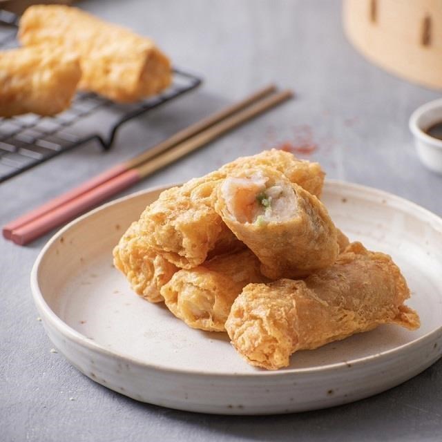 【漢來飯店】鮮蝦腐皮捲(5入/盒)