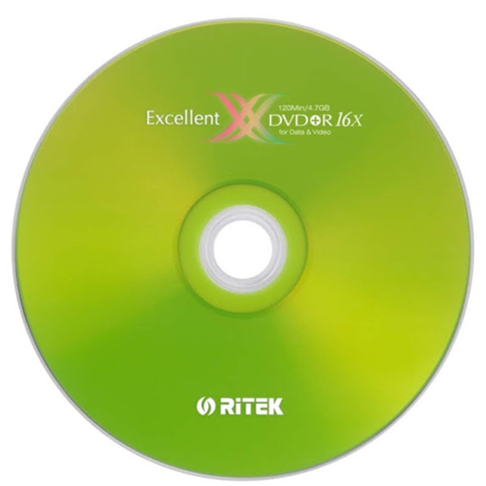 錸德 RiTEK X系列 16X DVD+R(100片)