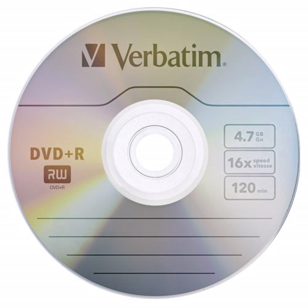 Verbatim 威寶 AZO 銀雀版 16X DVD+R 4.7GB 燒錄片 500片