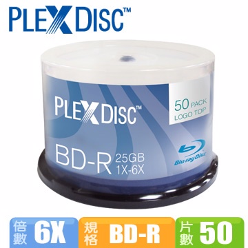 PLEXDISC BD-R 6x 50片