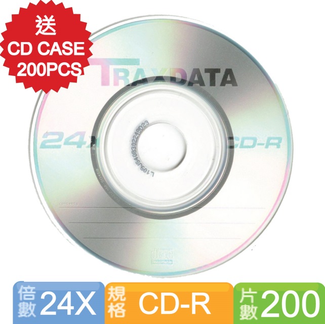 錸德製 8CM 小光碟 CD-R 200片裝