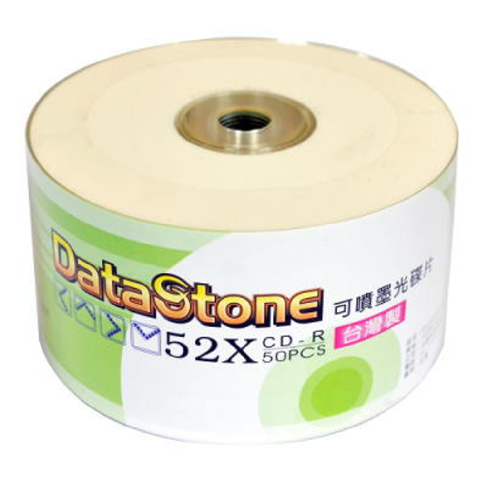 DataStone 52X CD-R 700MB 珍珠白可印 (100片)