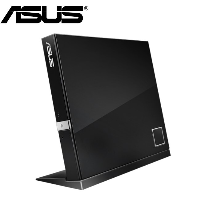 ASUS華碩 SBW-06D2X-U 超薄型 3D Blu-ray 外接式藍光燒錄機-黑色
