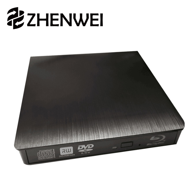 震威 ZHENWEI 髮絲紋 BD 外接式藍光光碟機 可讀取 BD DVD CD 可燒錄 DVD CD 燒錄機