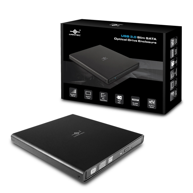 凡達克USB3.0外接式DVD燒錄機 (NST-510S3D-DV)