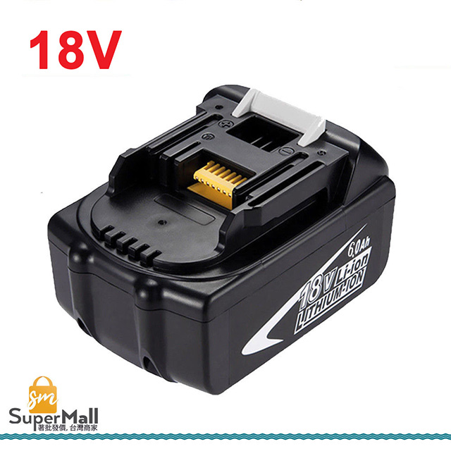 電池 適用於 Makita 18V 6.0Ah 替代 BL1830 BL1840 BL1850 BL1860 1870