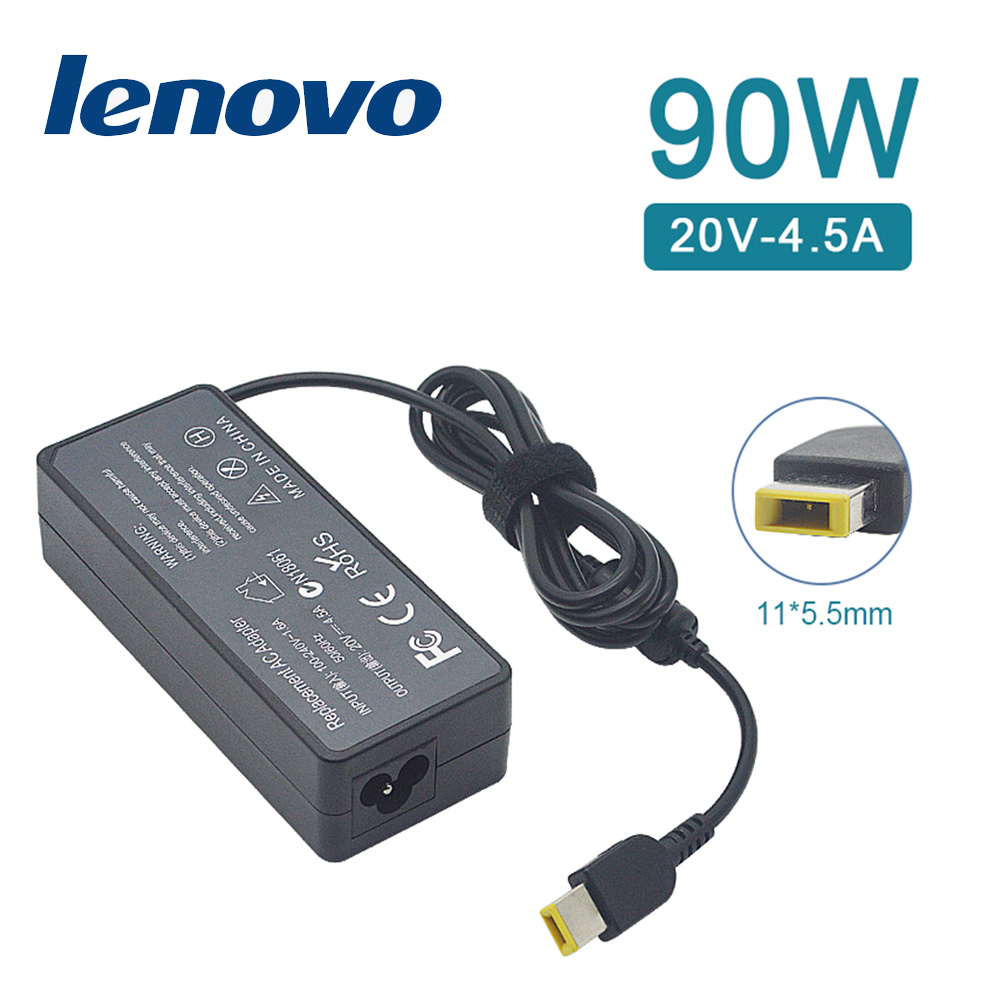 充電器 適用於 聯想 Lenovo 電腦/筆電 變壓器 11*5.5mm【90W】20V 4.5A 長方型