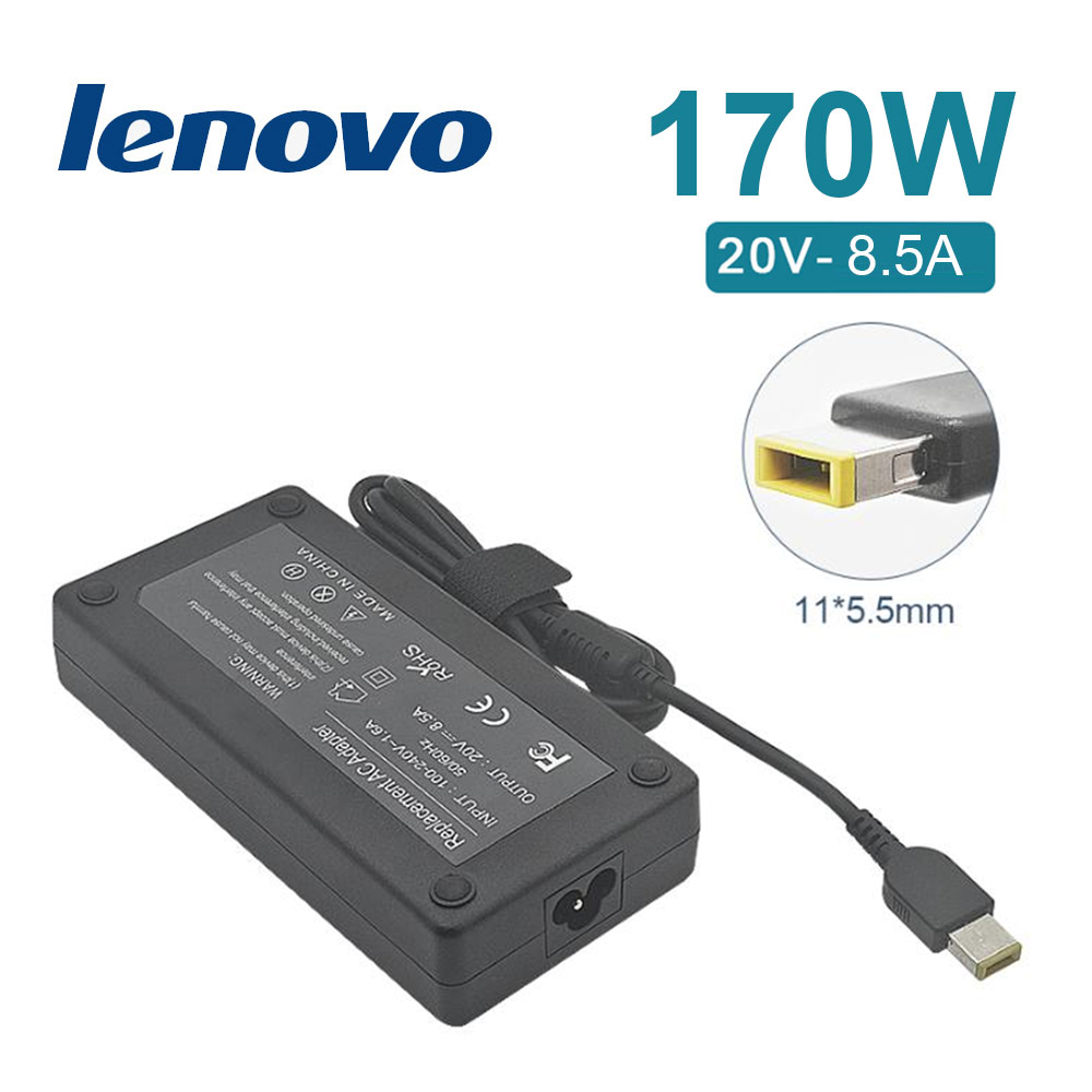 充電器 適用於 聯想 Lenovo 電腦/筆電 變壓器 11*5.5mm【170W】20V 8.5A 長方型