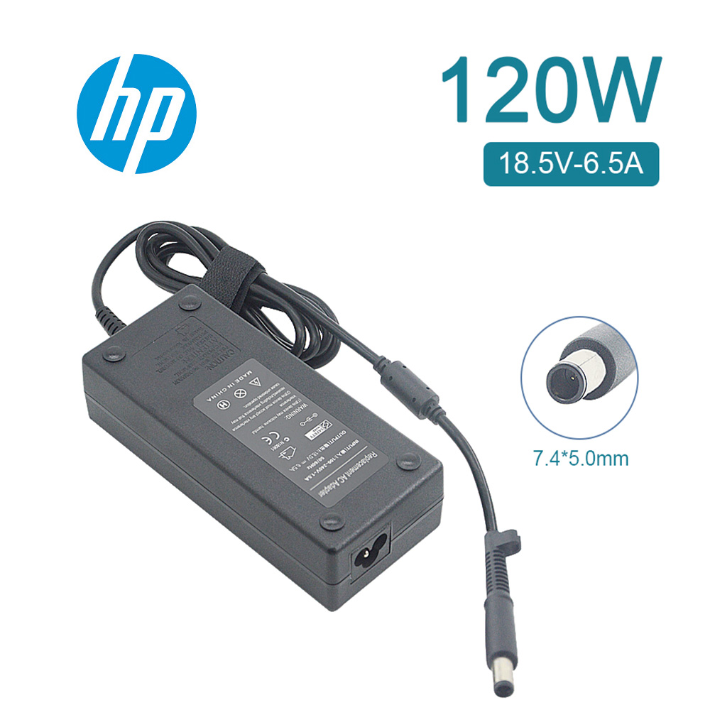 充電器 適用於 惠普 HP 電腦/筆電 變壓器 7.4*5.0mm【120W】18.5V 6.5A 長方型