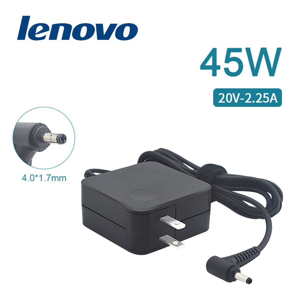 充電器 適用於 聯想 Lenovo 電腦/筆電 變壓器 4.0mm*1.7mm【45W】20V 2.25A 正方型
