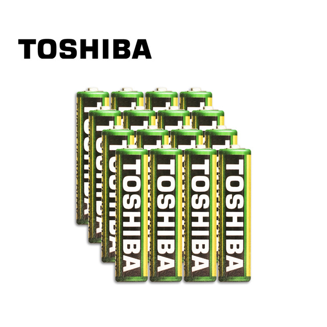 【TOSHIBA】東芝環保4號電池 16入