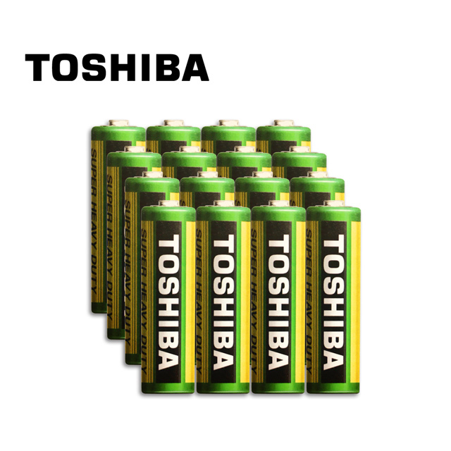 【TOSHIBA】東芝環保3號電池 16入