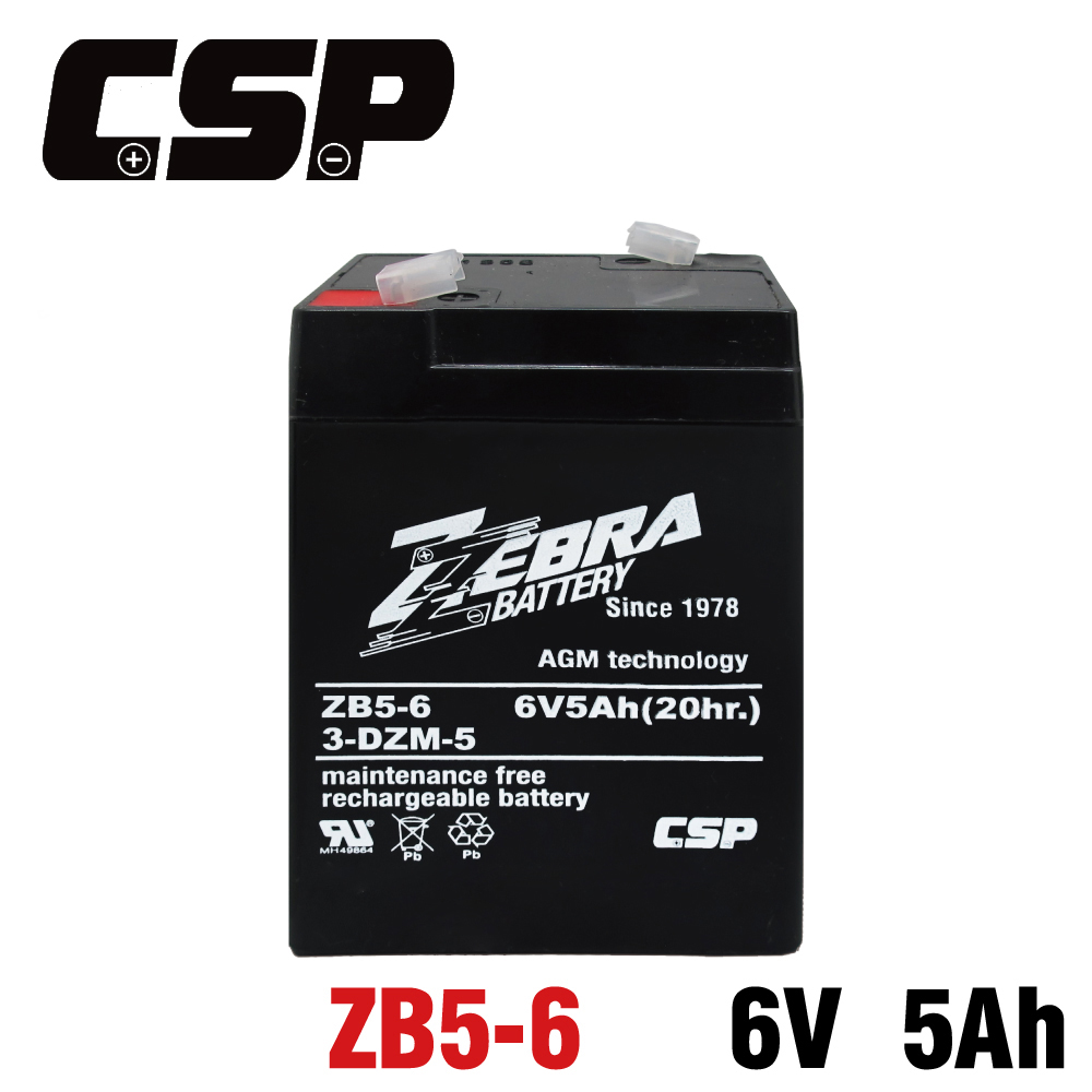 【童車電池】ZB5-6(6V5Ah) 小朋友電動車電池 鉛酸電池 等同NP4-6加強版增量25%.電子秤.電動車.童車