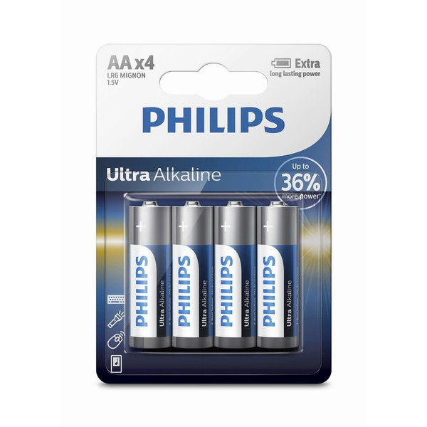 PHILIPS 超鹼性3號電池36入 LR6E4B