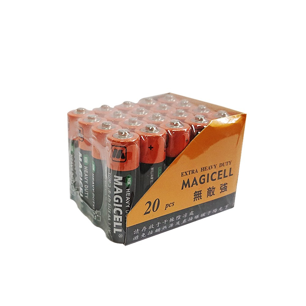 【無敵強MAGICELL】3號AA碳鋅電池20入 4組