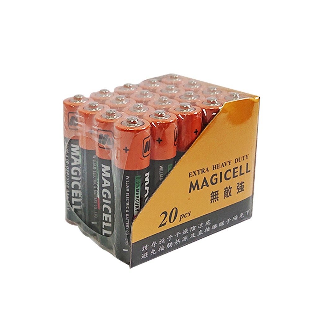 【無敵強MAGICELL】4號AAA碳鋅電池20入裝 4組