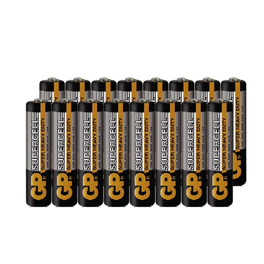【超霸GP】超級環保4號(AAA)碳鋅電池32粒裝(1.5V電池)