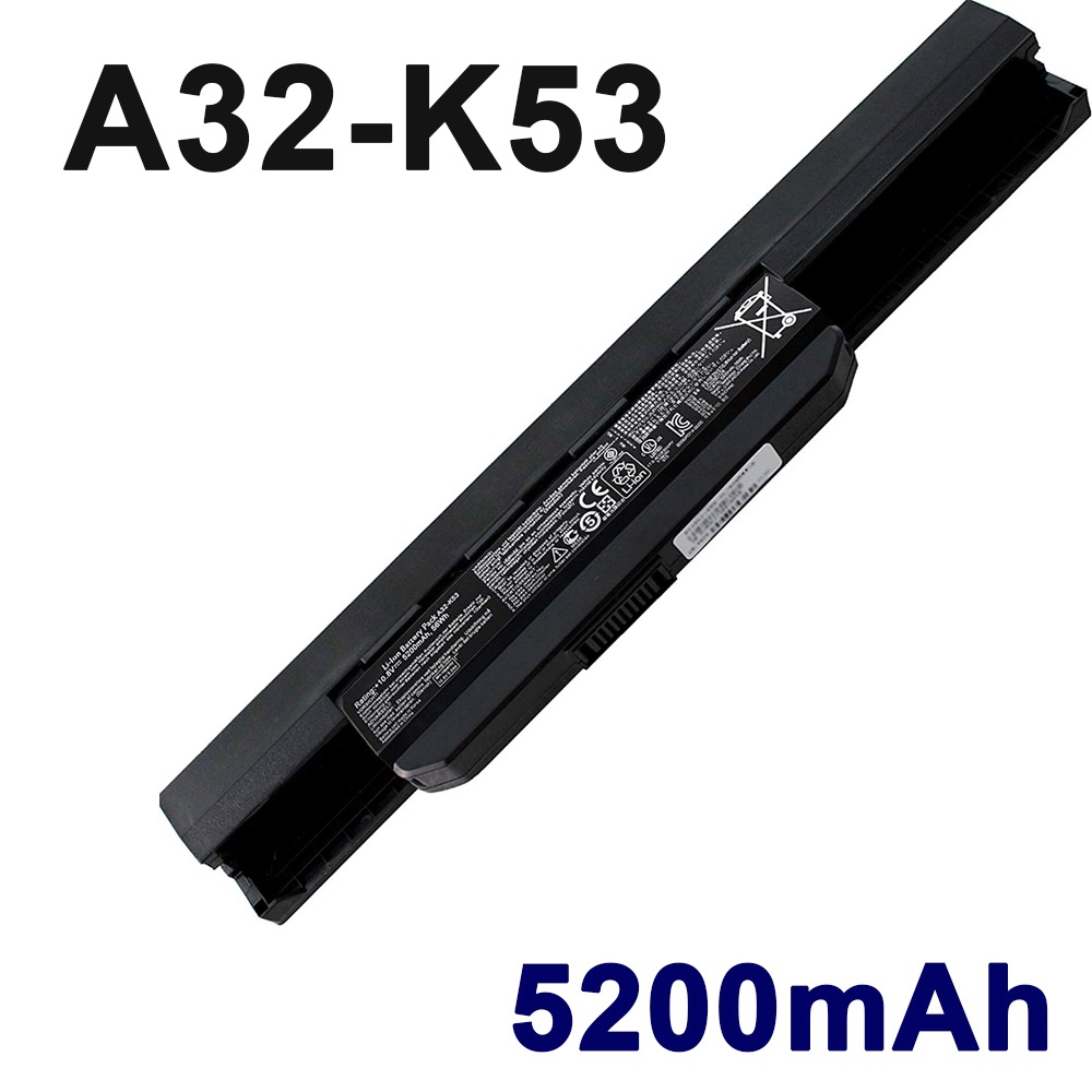 華碩 ASUS A32-K53 電池A53BR A53E A53SC A53SD A53SJ A53SK A53S A43 A53 K53 K43 X43