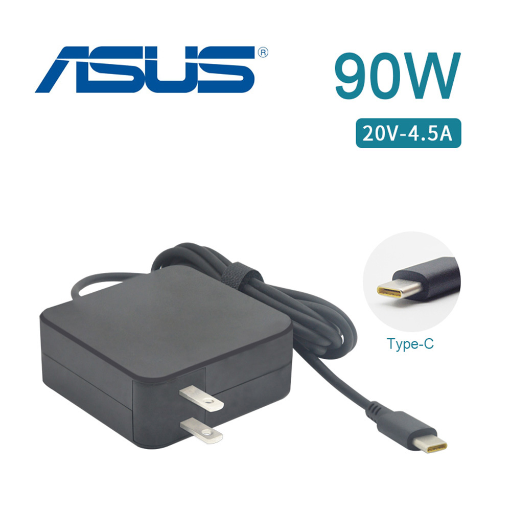 充電器 適用於 Asus/HP/DELL/Lenovo 電腦 變壓器 Type-C【90W】20V 4.25A