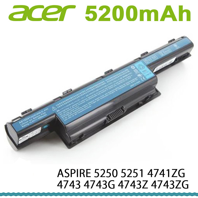 ACER 電池 Acer aspire 5250 5251 4741ZG 4743 4743G 4743Z