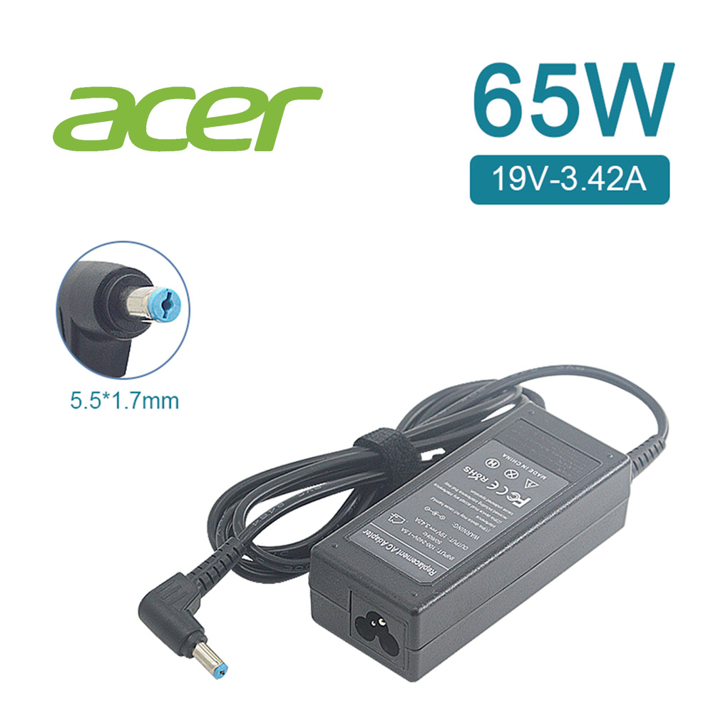 充電器 Acer 宏碁 電腦/筆電 變壓器 5.5mm*1.7mm【65W】19V 3.42A