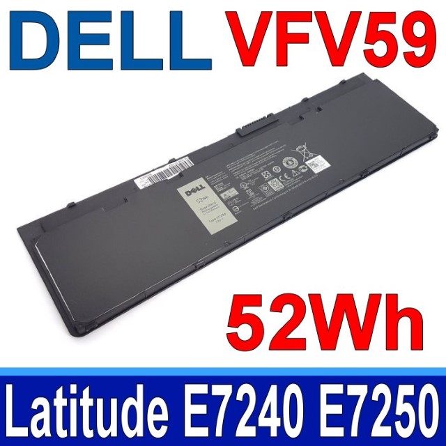 DELL 戴爾 VFV59 高品質 電池 適用型號 Latitude E7240 E7250