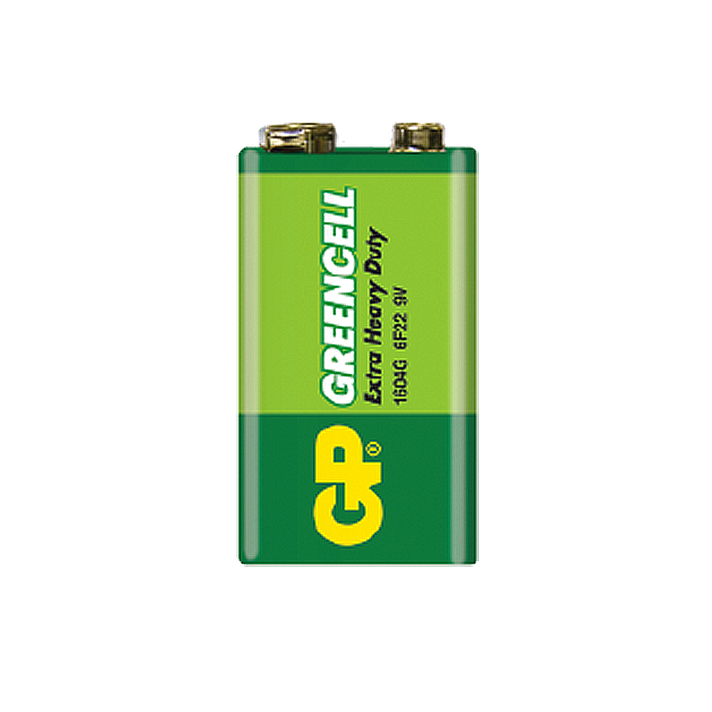 【超霸GP】綠能環保9V碳鋅電池4粒裝(9V電池)