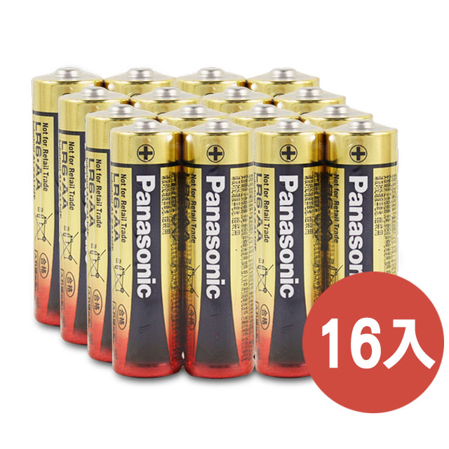 Panasonic 國際牌3號鹼性電池(16顆入)