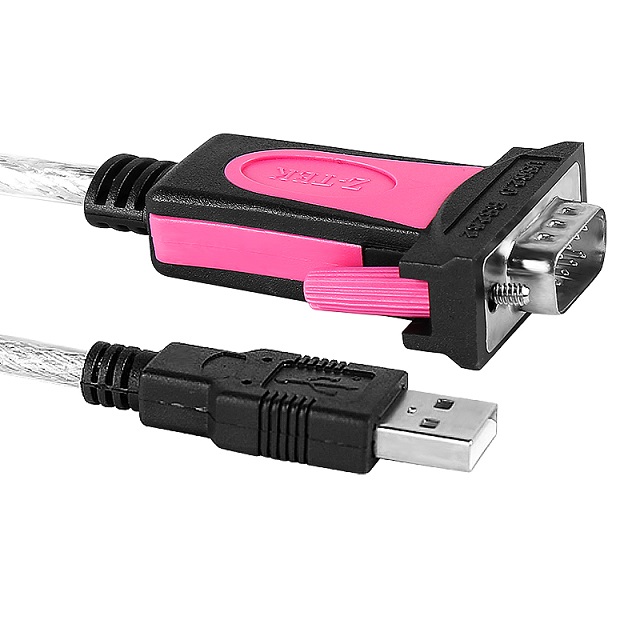 Z-TEK USB2.0 轉 RS232 通用串口線 3M(ZE656)