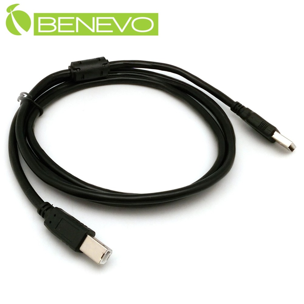 BENEVO 1.4M USB2.0 A公對B公訊號連接線